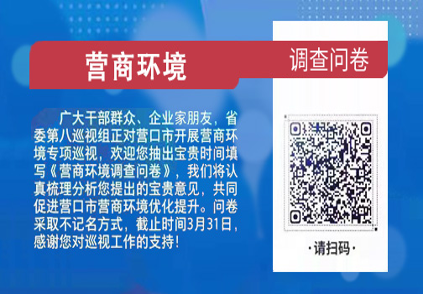 营商环境调查问卷
